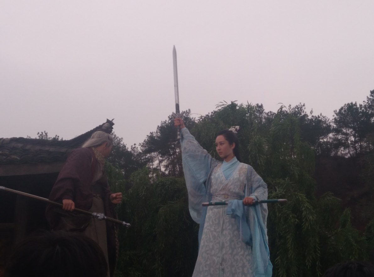诛仙青云志的拍摄现场